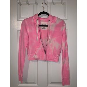 Neon pink hoodie XS Aeropostale (little cropped)